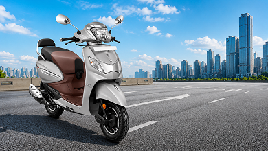 Hero PLEASURE+ XTEC Scooter Matt Vernier
